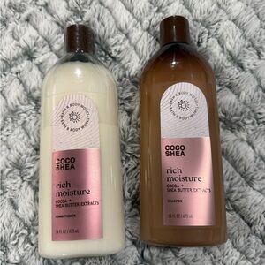 Bath & Body Works Coco Shea Rich Moisture Set - Pink & Brown